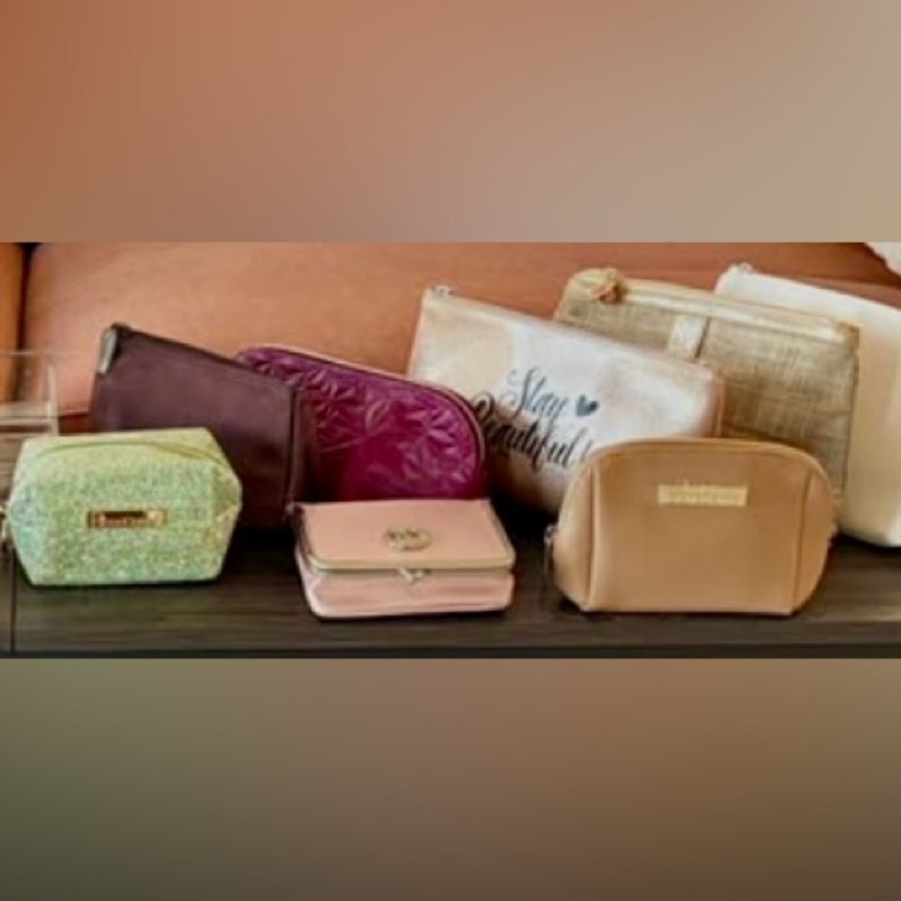 Spring Makeup Travel Bag Bundle of 8